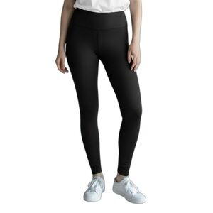 90 Degrees By Reflex M Black Yoga Banded Slimming High Waist Leggings R $78 NWOT